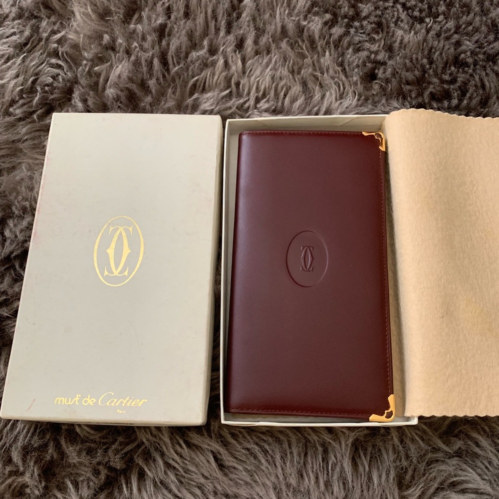 SOLD! Via pypalCartier bi-fold wallet! Brand new!